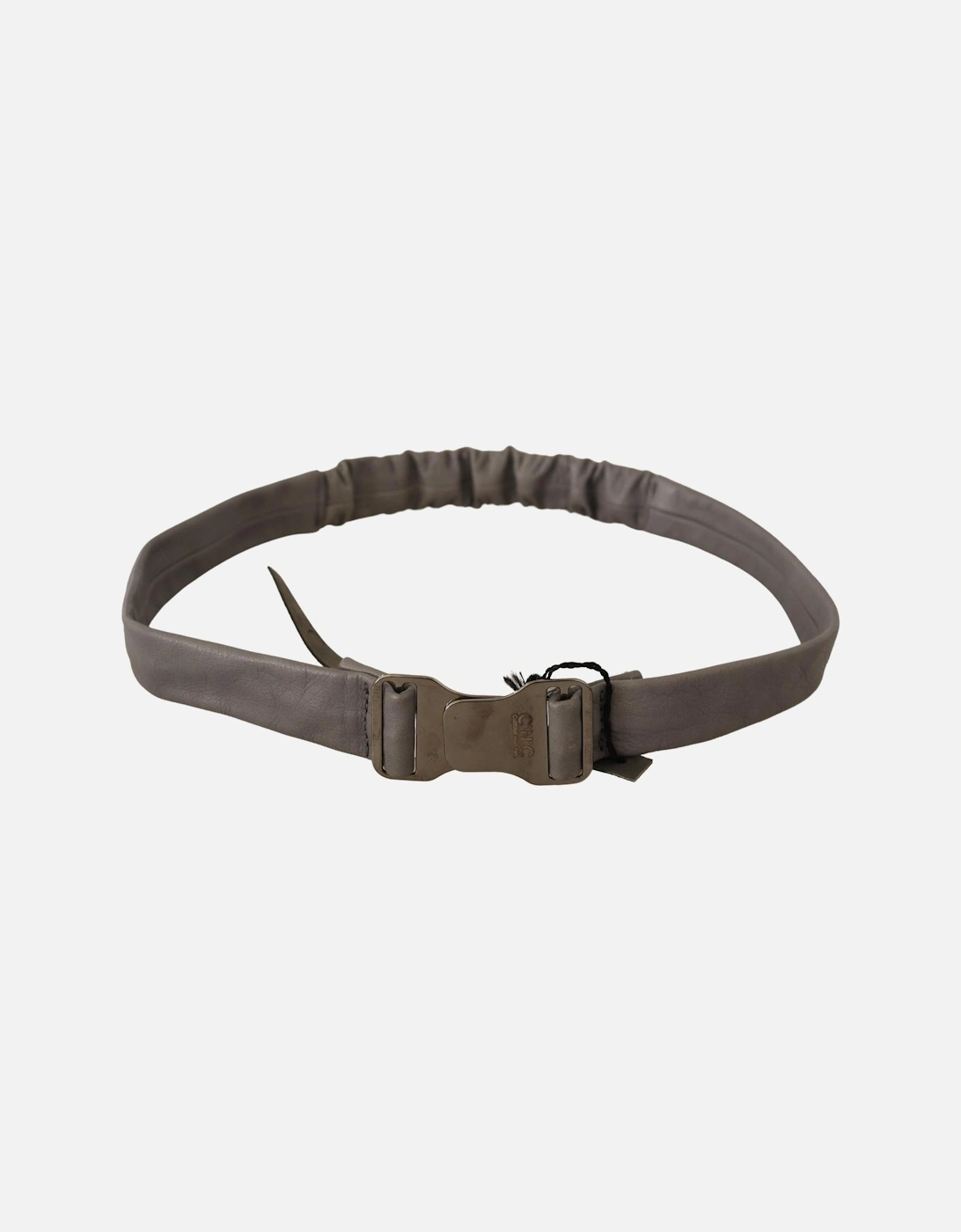 Leather Belt Women - Gray