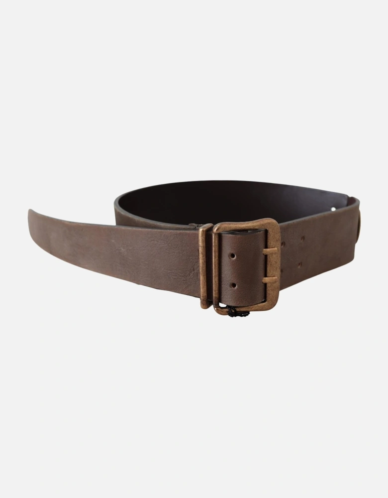 Leather Belt Women - Brown