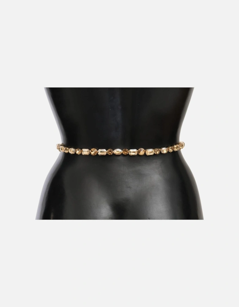 Dolce Gabbana Cream Leather Belt Women - White