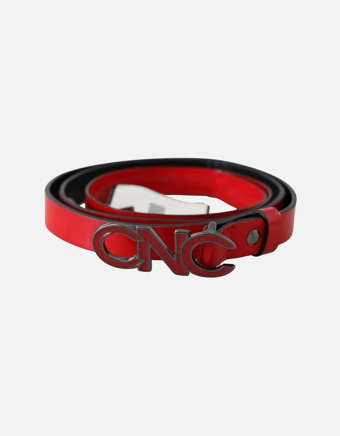 Costume National Women's Red Cnc Leather Belt
