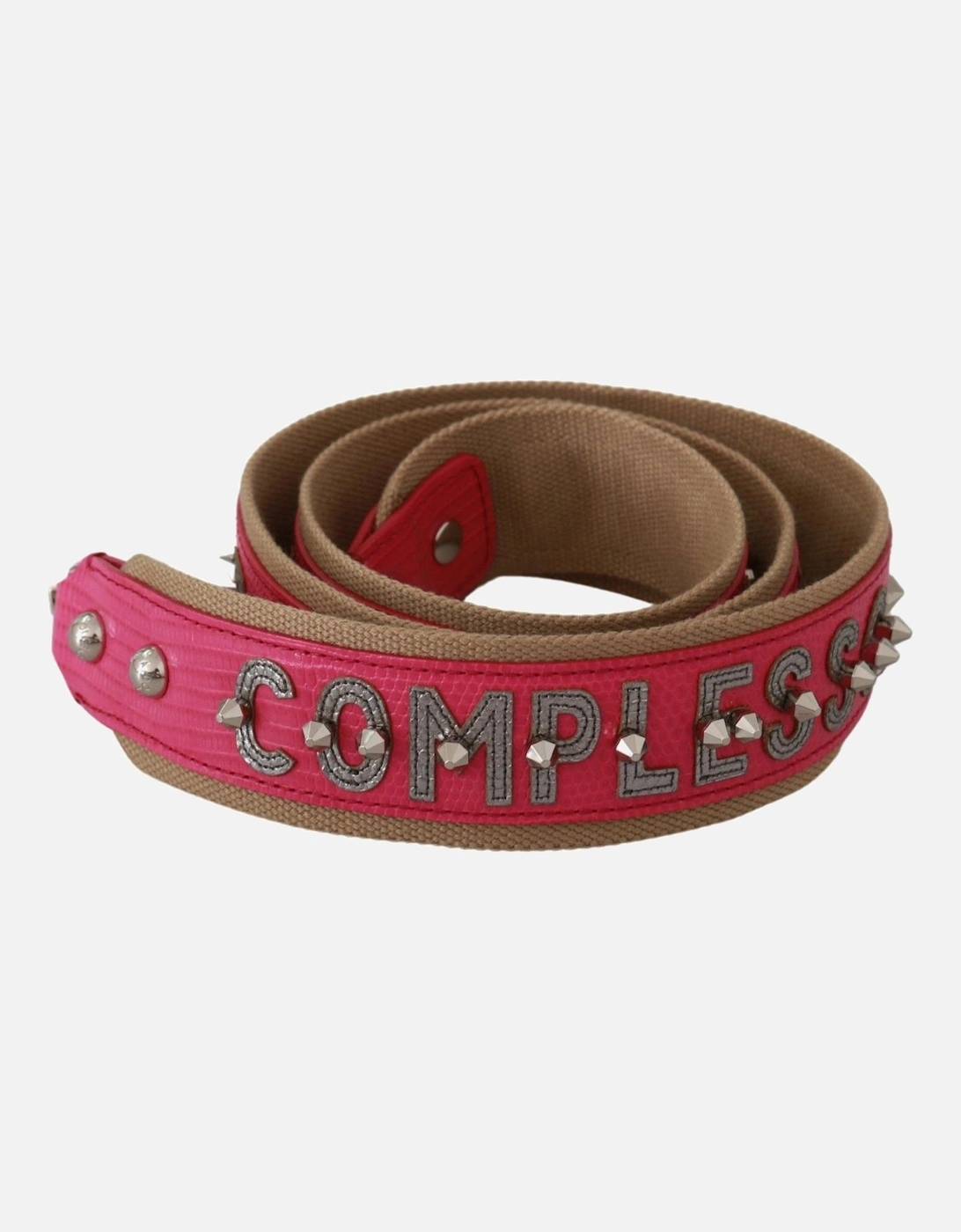 Womens Dolce  Gabbana Bag Strap Pink Leather - Size: ONE size