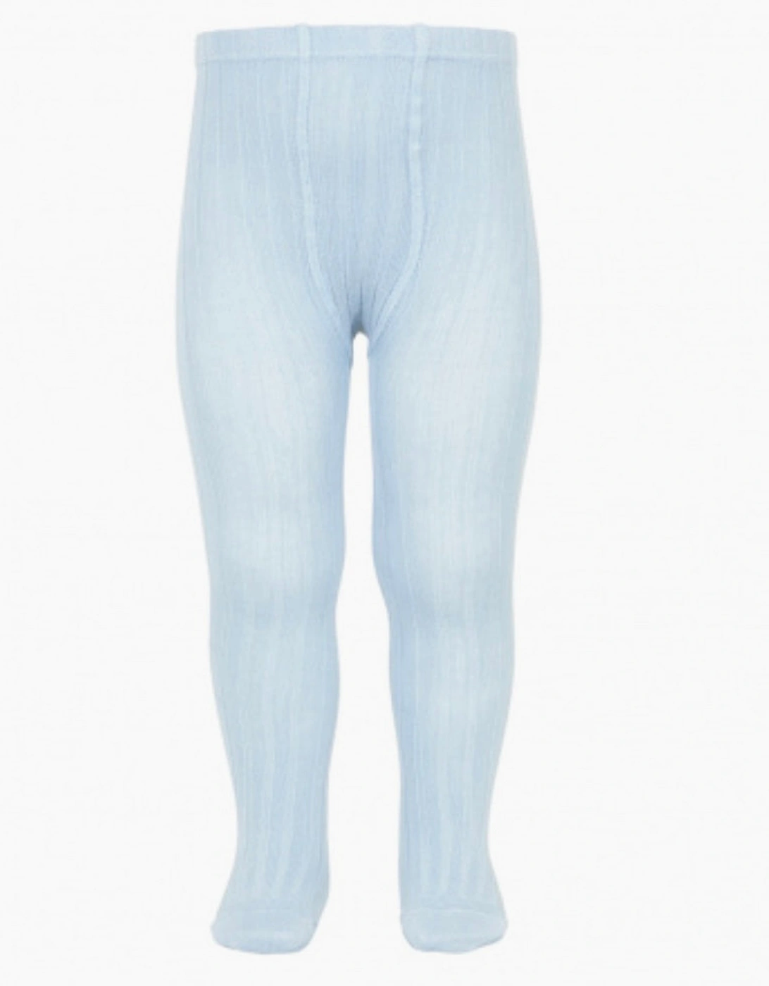 Condor Boy's Blue Ribbed Tights - Size: 0 / 6-12 months