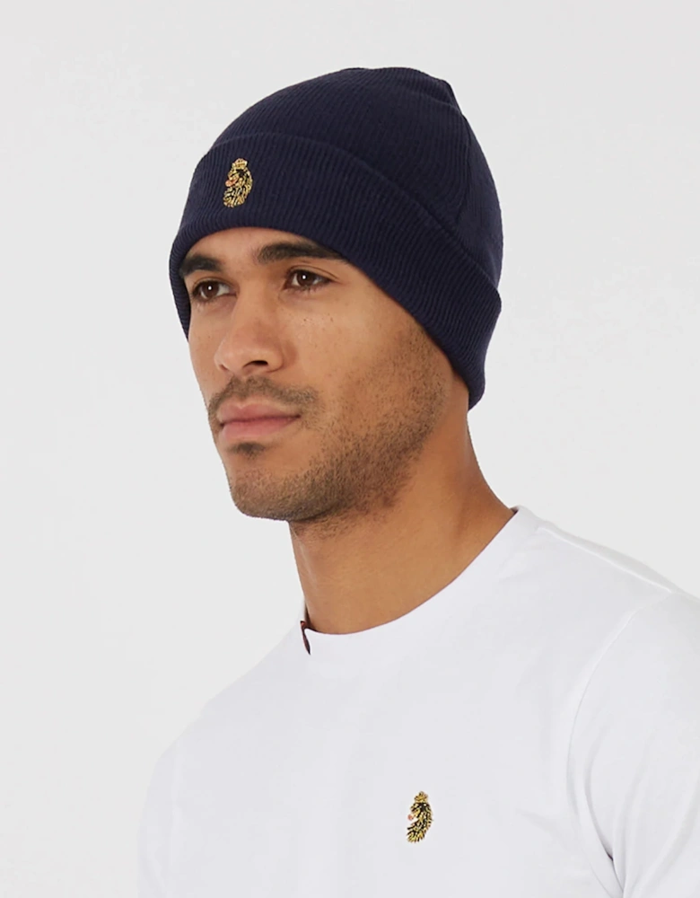 LUKE1977 Fuiji Classic Beanie - Navy Blue