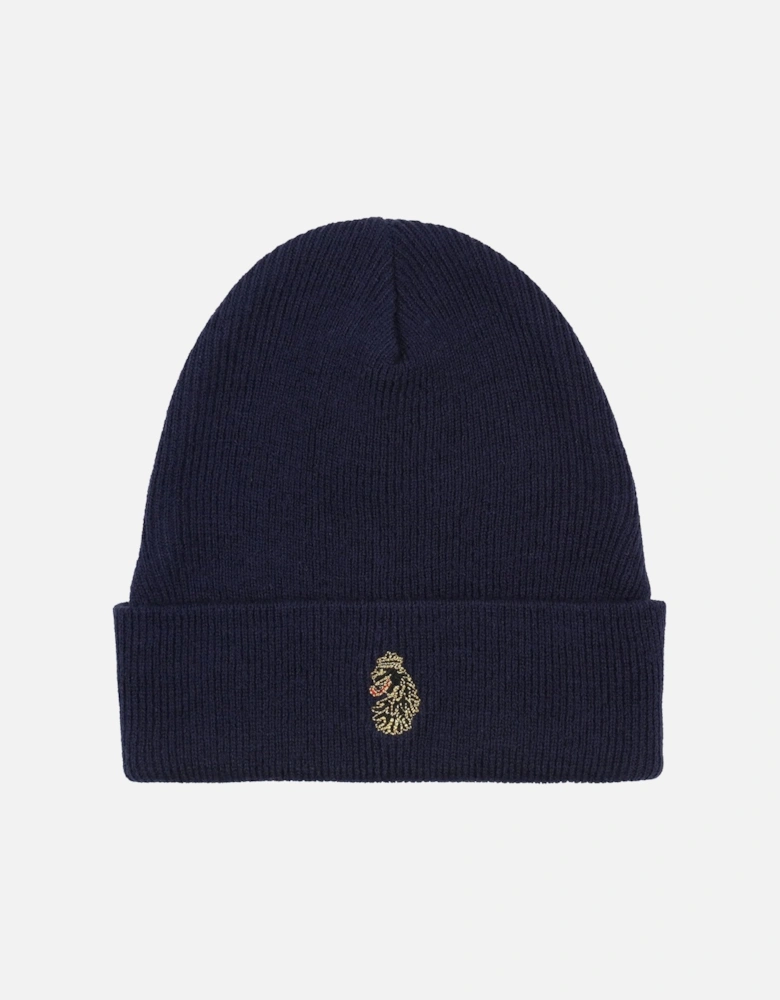 LUKE1977 Fuiji Classic Beanie - Navy Blue