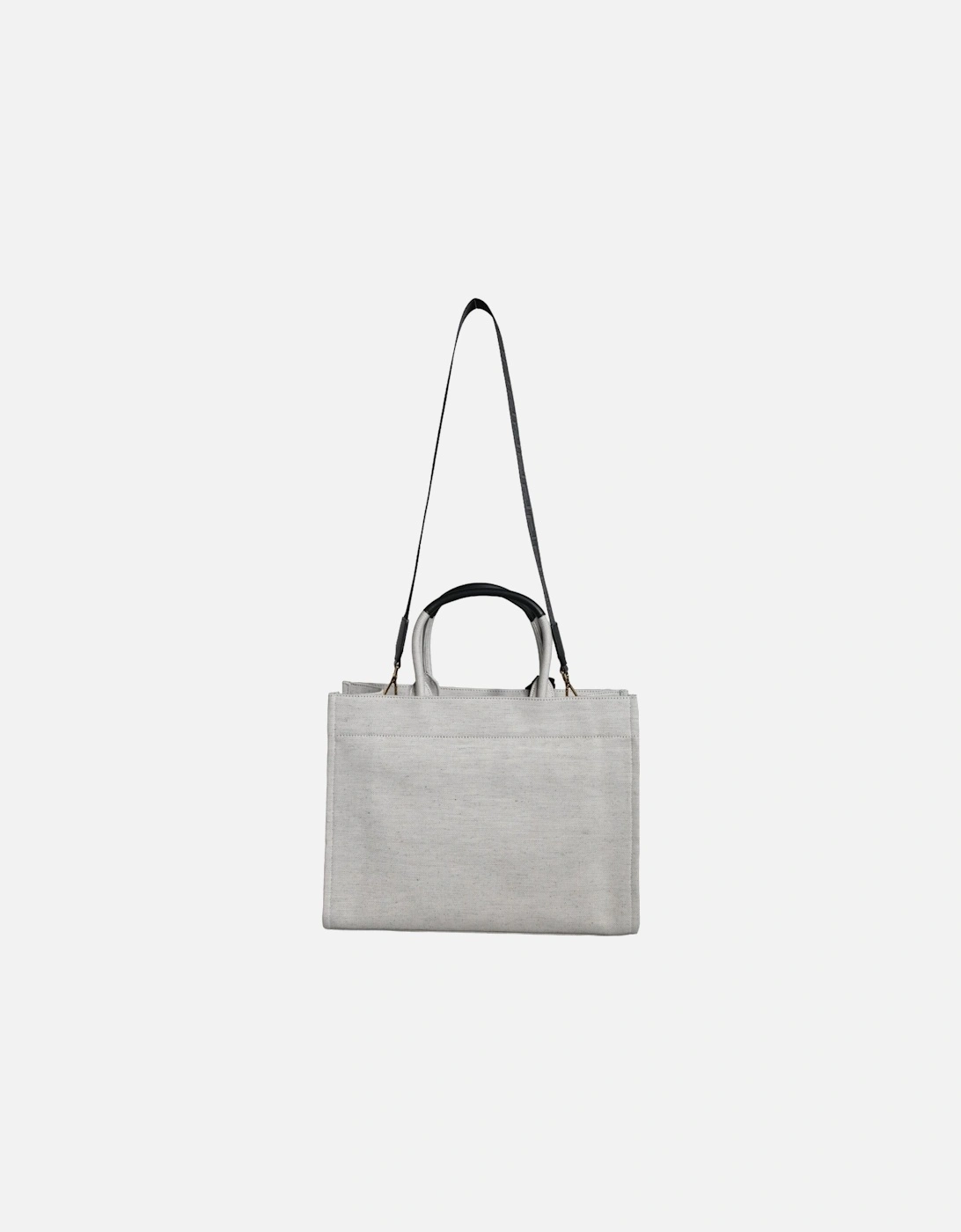 Elegant Tote Bag with Adjustable Strap Women - Blackwhite