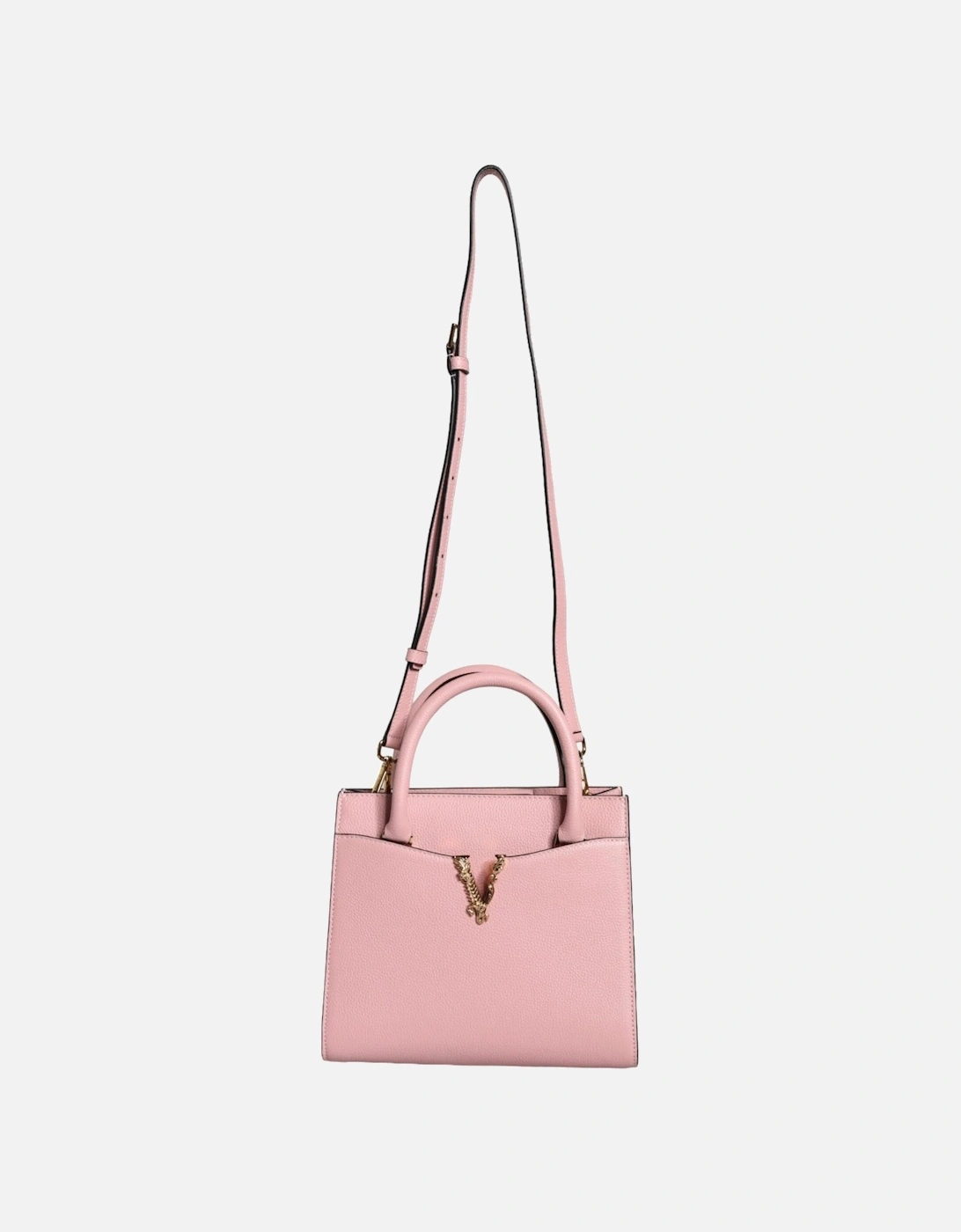 Crossbody Bag with Detachable Strap and Logo Hardware Women - Pink