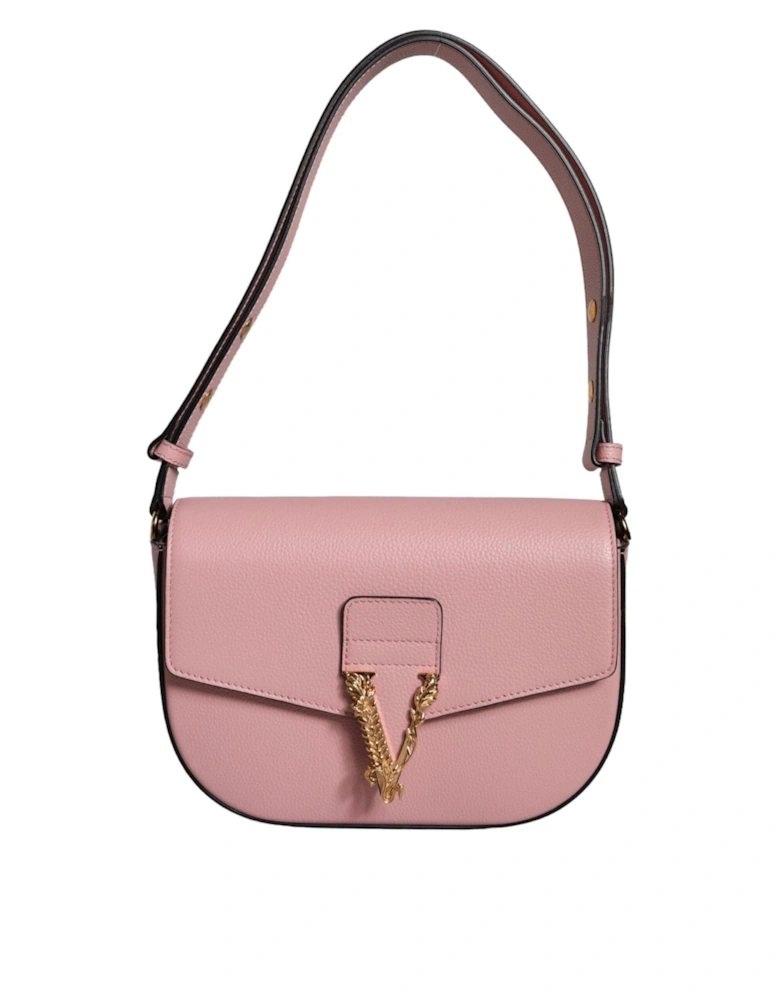 Elegant Shoulder Bag with Adjustable Strap Women - Pink