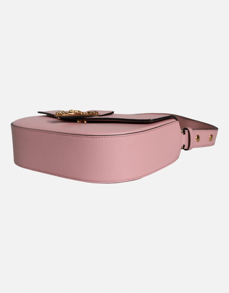 Elegant Shoulder Bag with Adjustable Strap Women - Pink