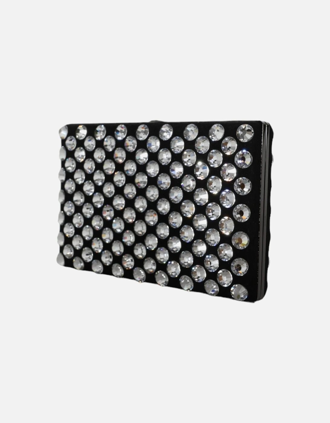 Crystal Detailed Black Clutch Purse Women Clutch Bags