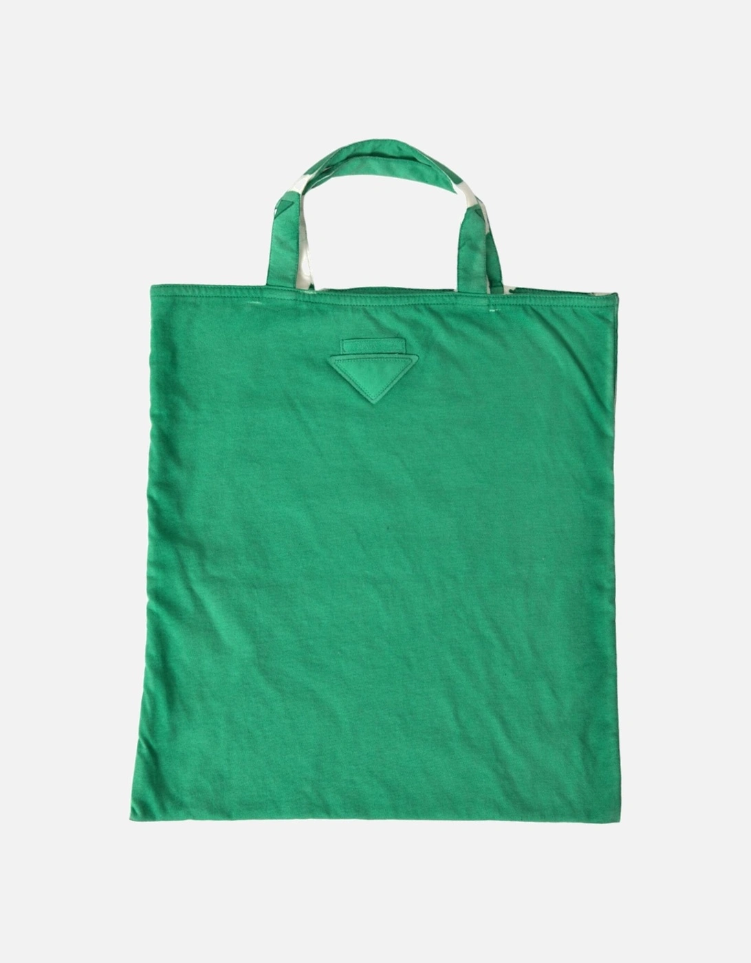 Green Fabric Tote Bag by Iconic Italian Designer Women, 7 of 6