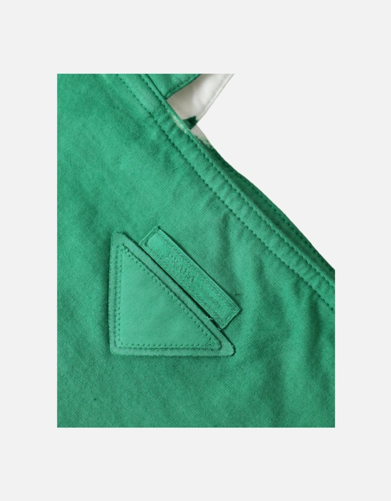 Green Fabric Tote Bag by Iconic Italian Designer Women