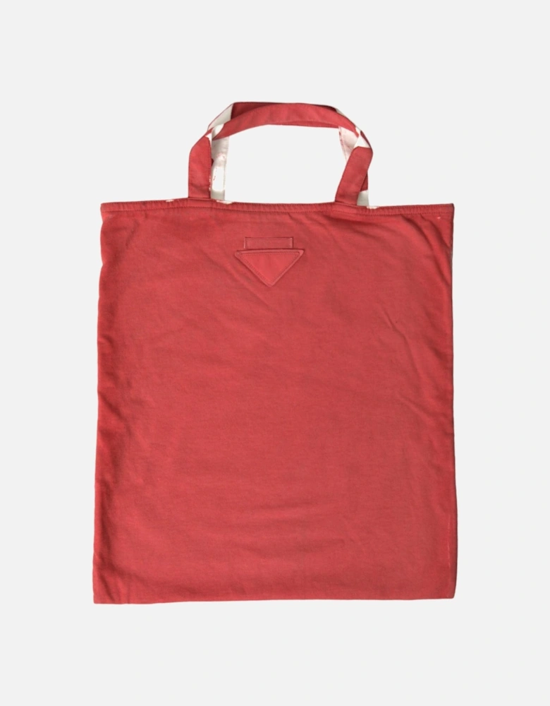 Red and White Luxury Tote Bag Women - White And Red