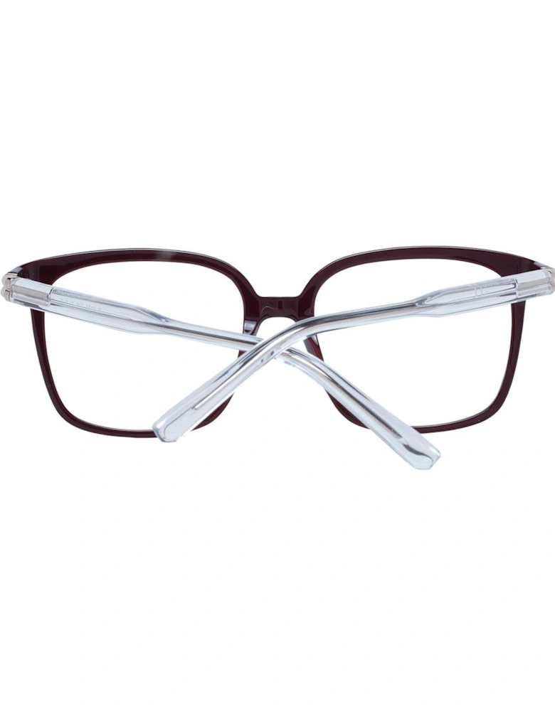 BY3002342 Burgundy Eyeglasses Women Frames