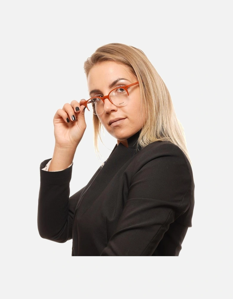 BY3004 Round Eyeglasses Unisex - Brown Frames
