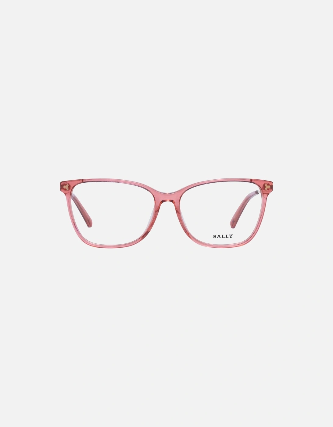 BY3012 Pink Square Eyeglasses Women - Red Frames
