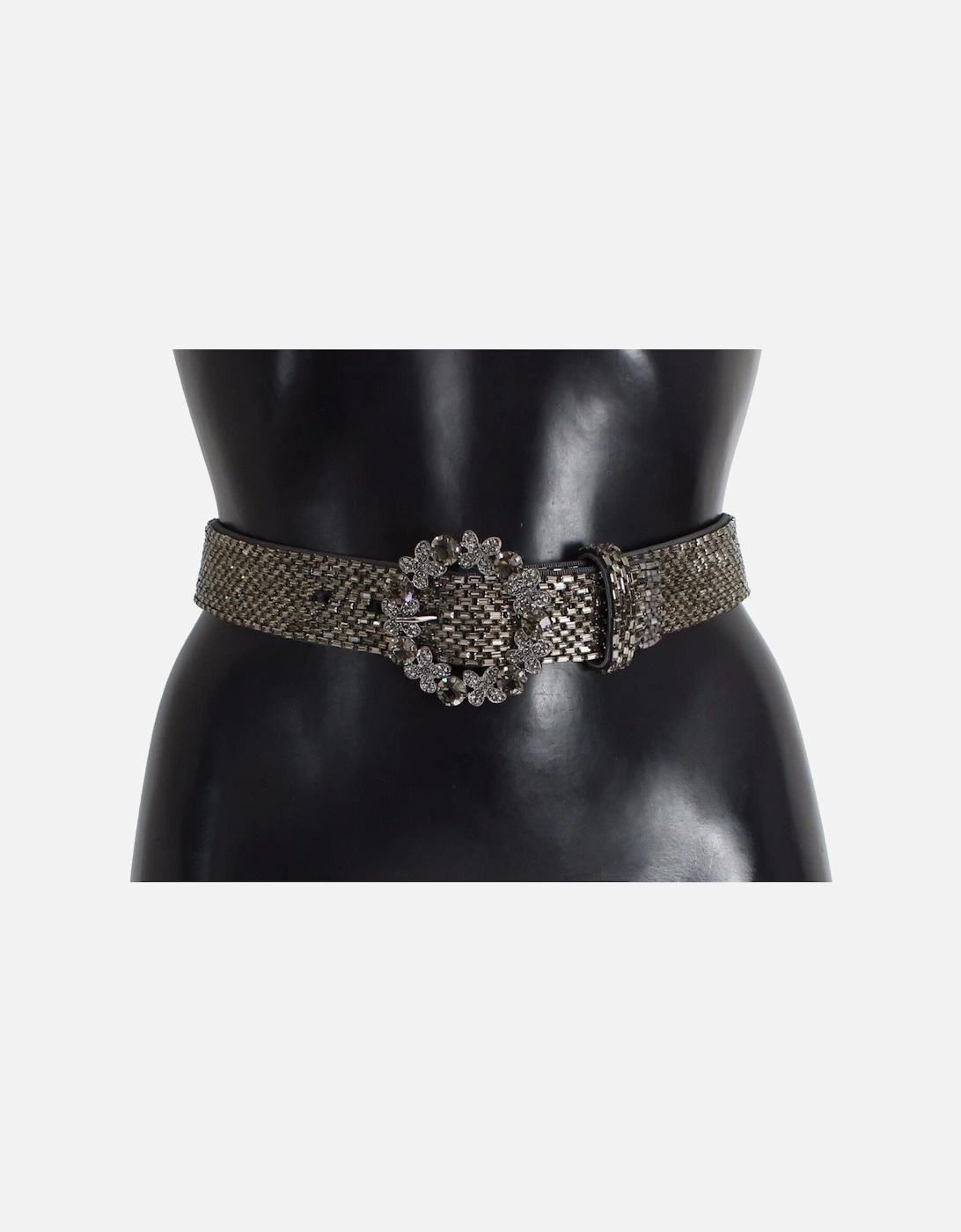 Crystal Embellished Grey Belt Women - Multicolor, 7 of 6