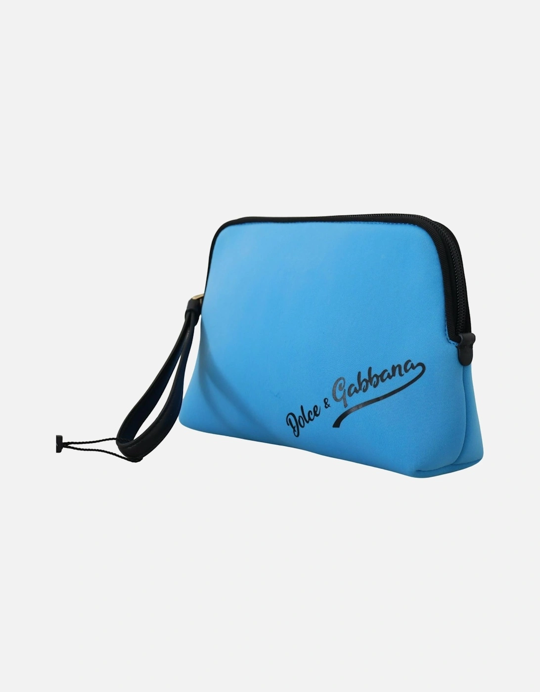 Neoprene Cosmetic Case Light Blue Women Handbags