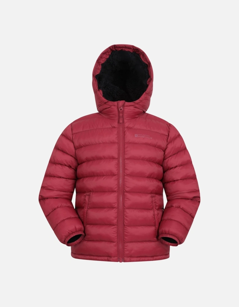 Childrens/Kids Seasons Faux Fur Lined Padded Jacket