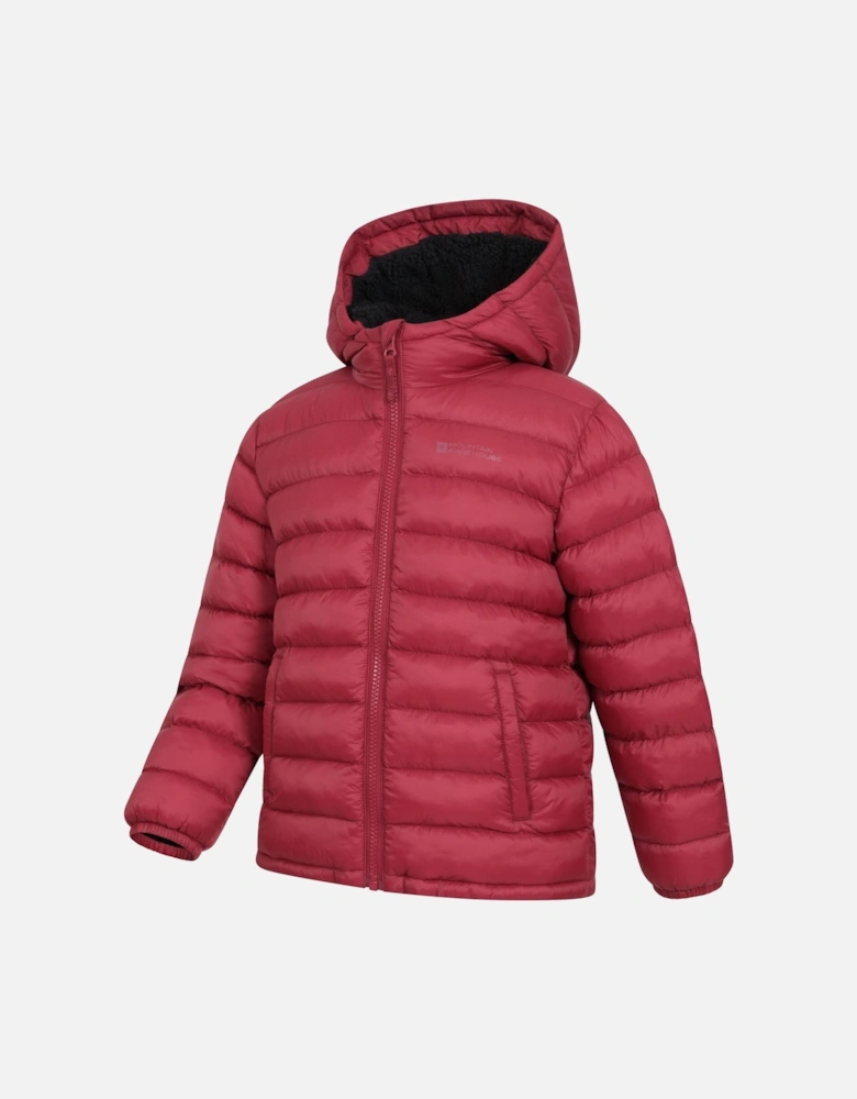Childrens/Kids Seasons Faux Fur Lined Padded Jacket