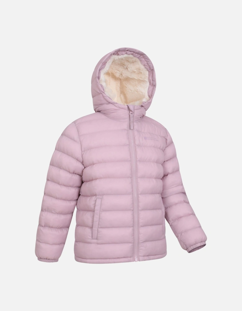 Childrens/Kids Seasons Faux Fur Lined Padded Jacket