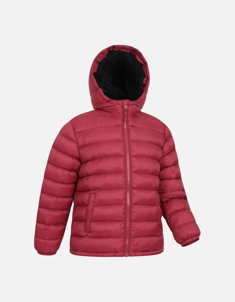 Childrens/Kids Seasons Faux Fur Lined Padded Jacket