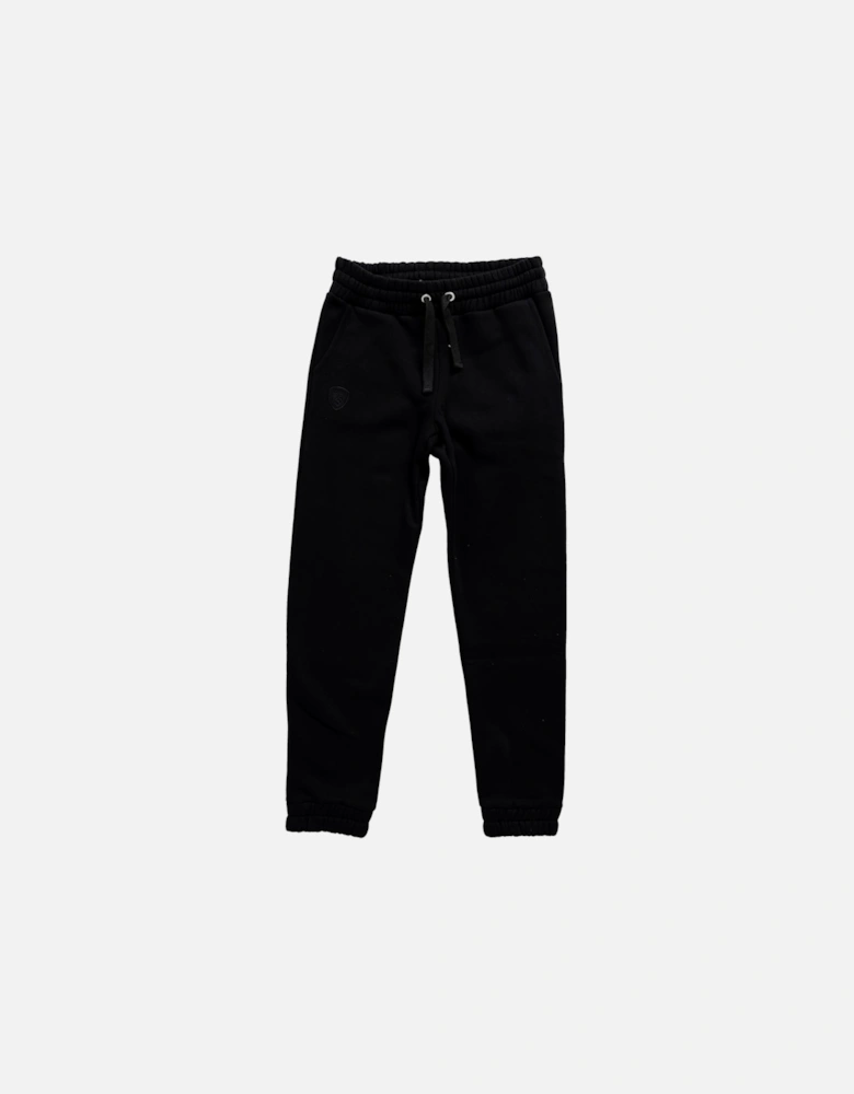 Kids Fleece Joggers Women - Black Trousers