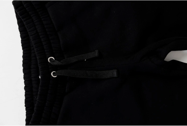 Kids Fleece Joggers Women - Black Trousers