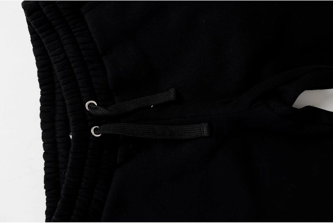 Kids Fleece Joggers Women - Black Trousers