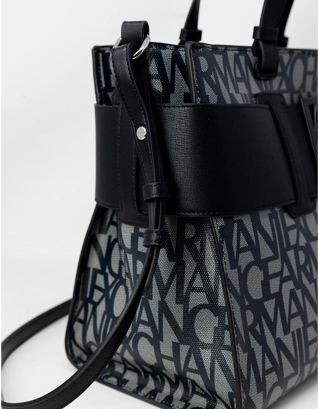 AX Logo Top Handle Bag 952320 Women - Black