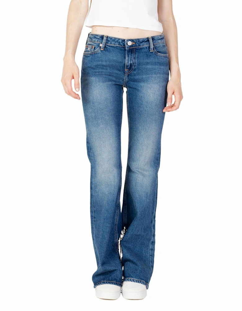 HighWaisted Flare Jeans Classic Fit Women - Blue