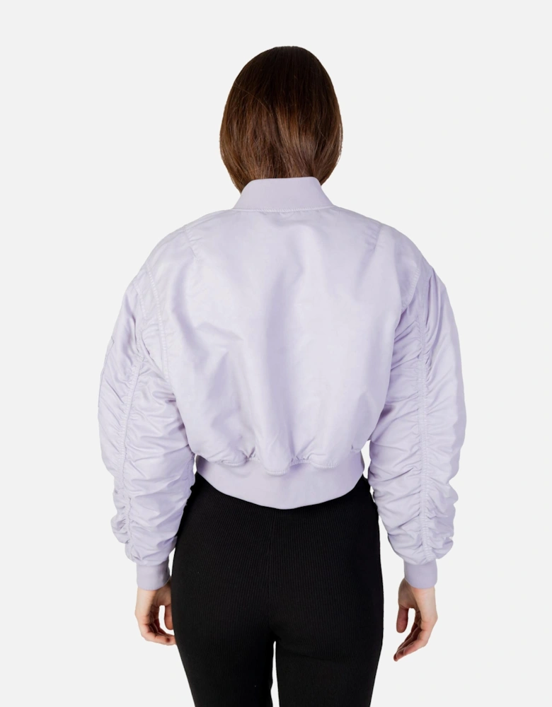 Cropped Bomber Jacket Casual Style Women - Liliac Jackets