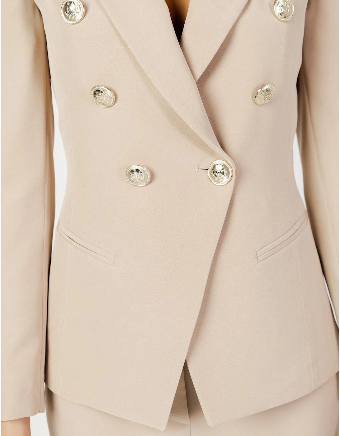 Doublebreasted Blazer Women - Beige