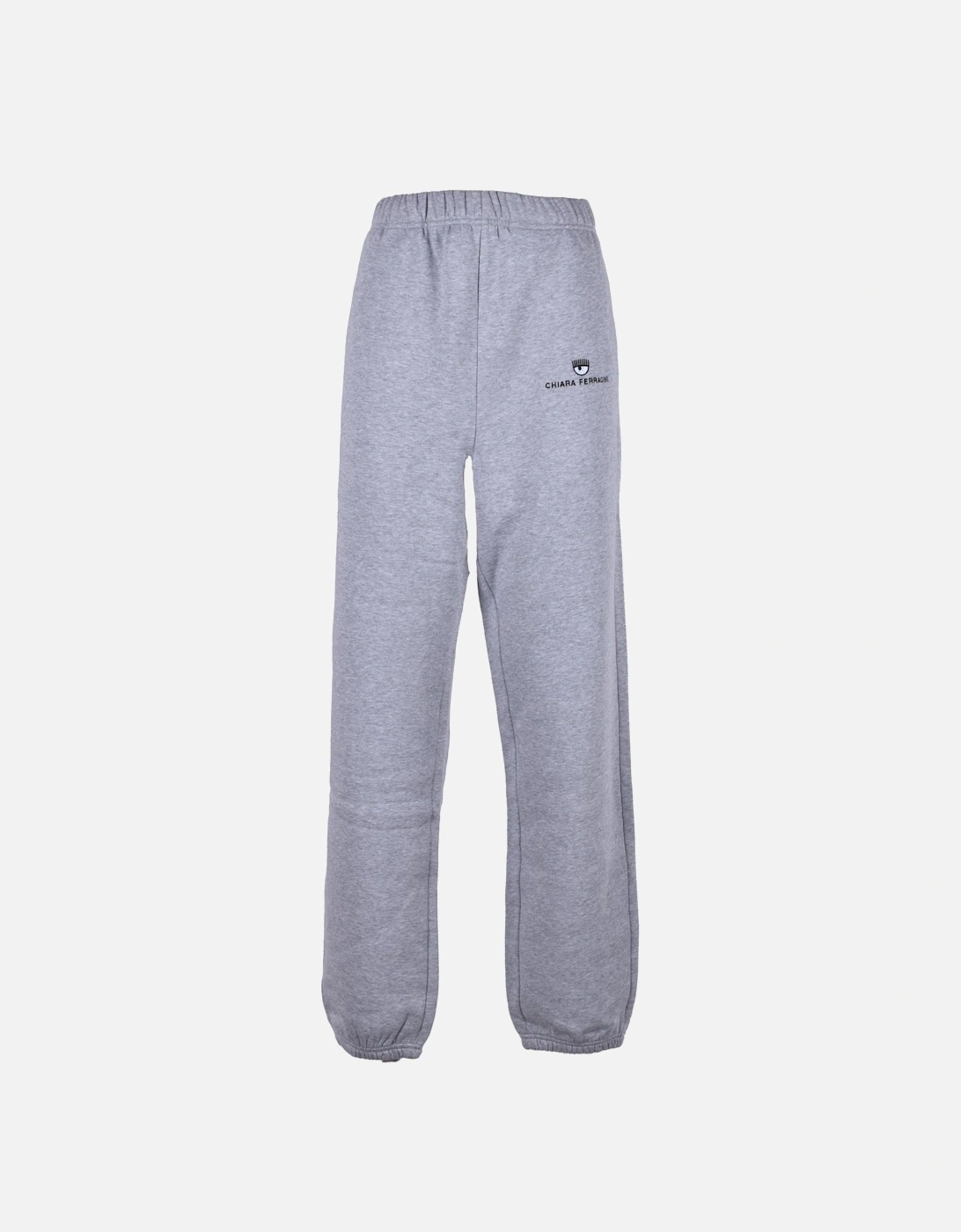 Eye Logo Sweatpants Women - Grey Trousers, 3 of 2