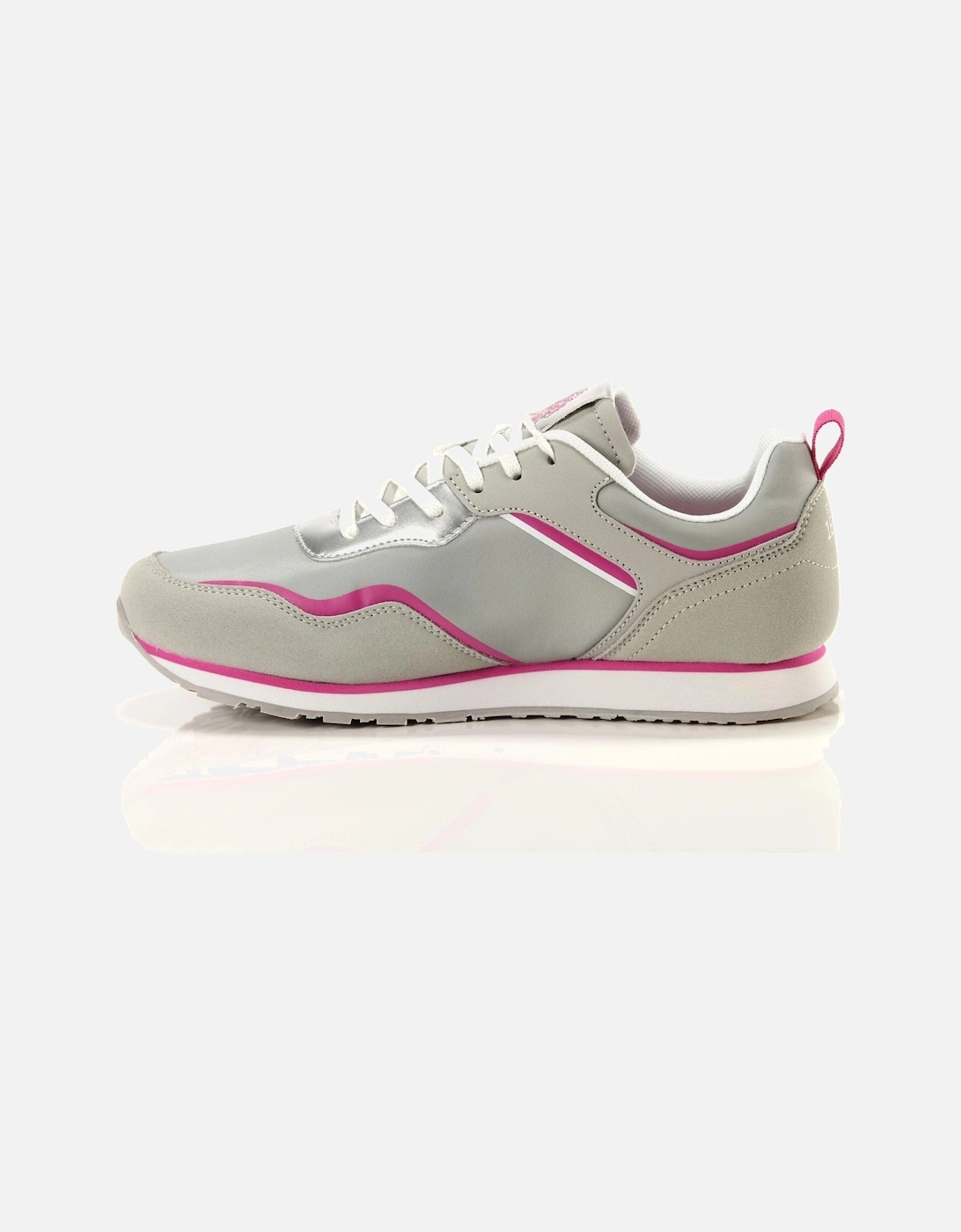 Casual Sneakers Grey Pink Women - Fuchsia