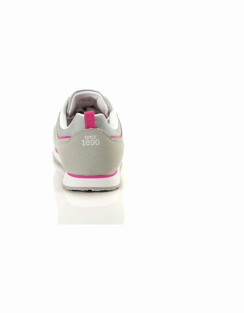 Casual Sneakers Grey Pink Women - Fuchsia