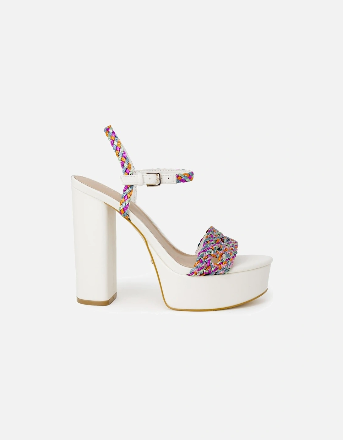 Platform Heeled Sandals FL5MSS7065 Women - White