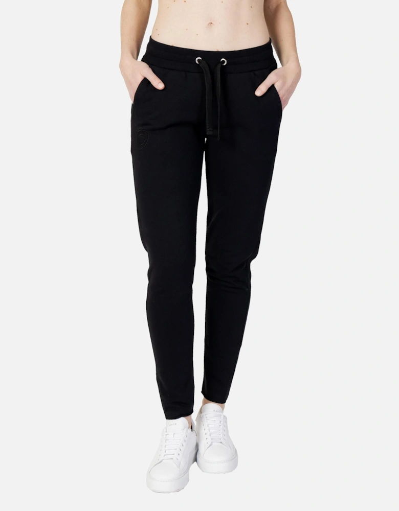 Fleece Joggers Casual Pants Women - Black