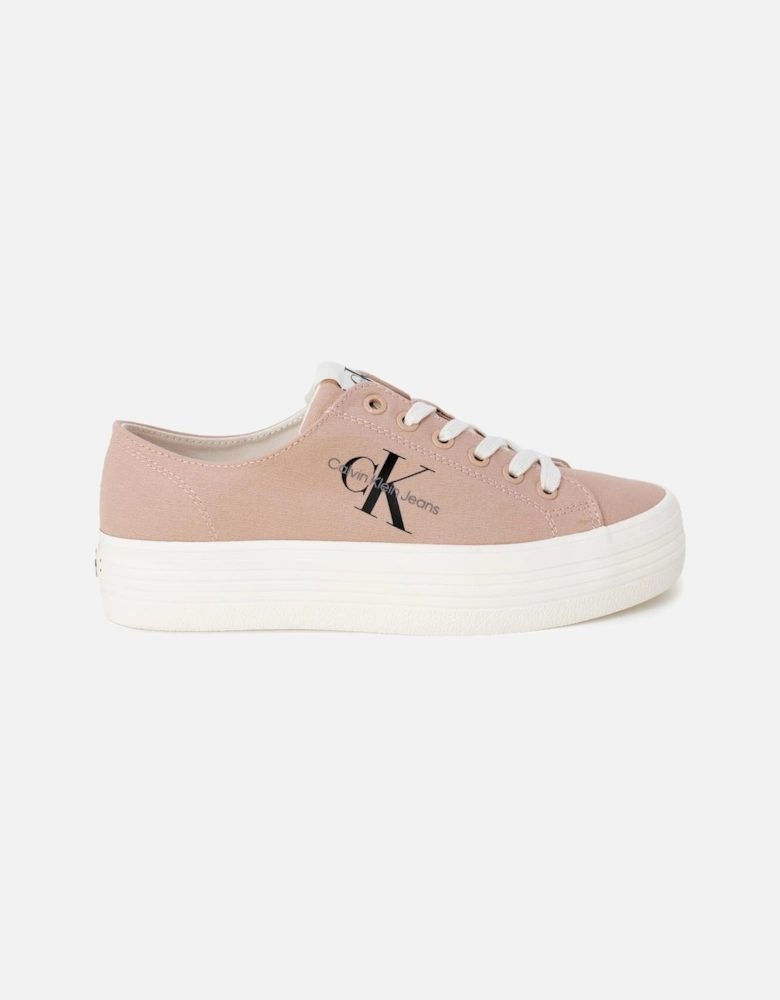 Platform Sneaker YW0YW00228 Dusty Rose Women - Beige