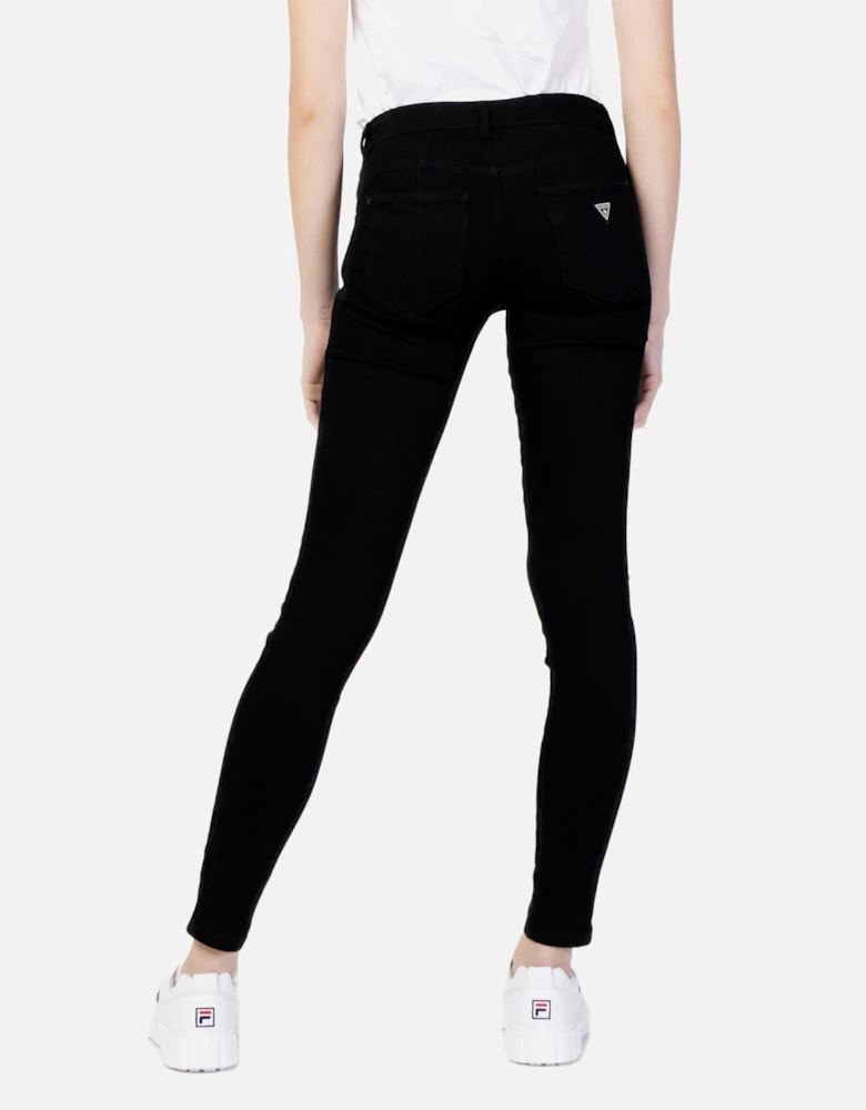 HighWaisted Skinny Jeans 1981 Style Women - Black