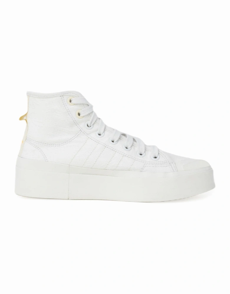 leek High Top neaker Caual tyle Women - White Sneakers