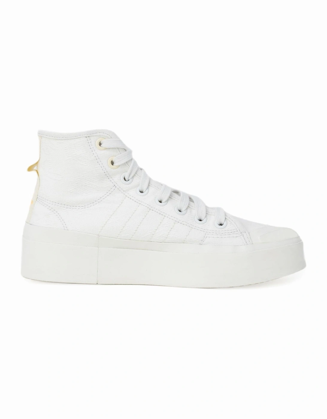 leek High Top neaker Caual tyle Women - White Sneakers, 3 of 2