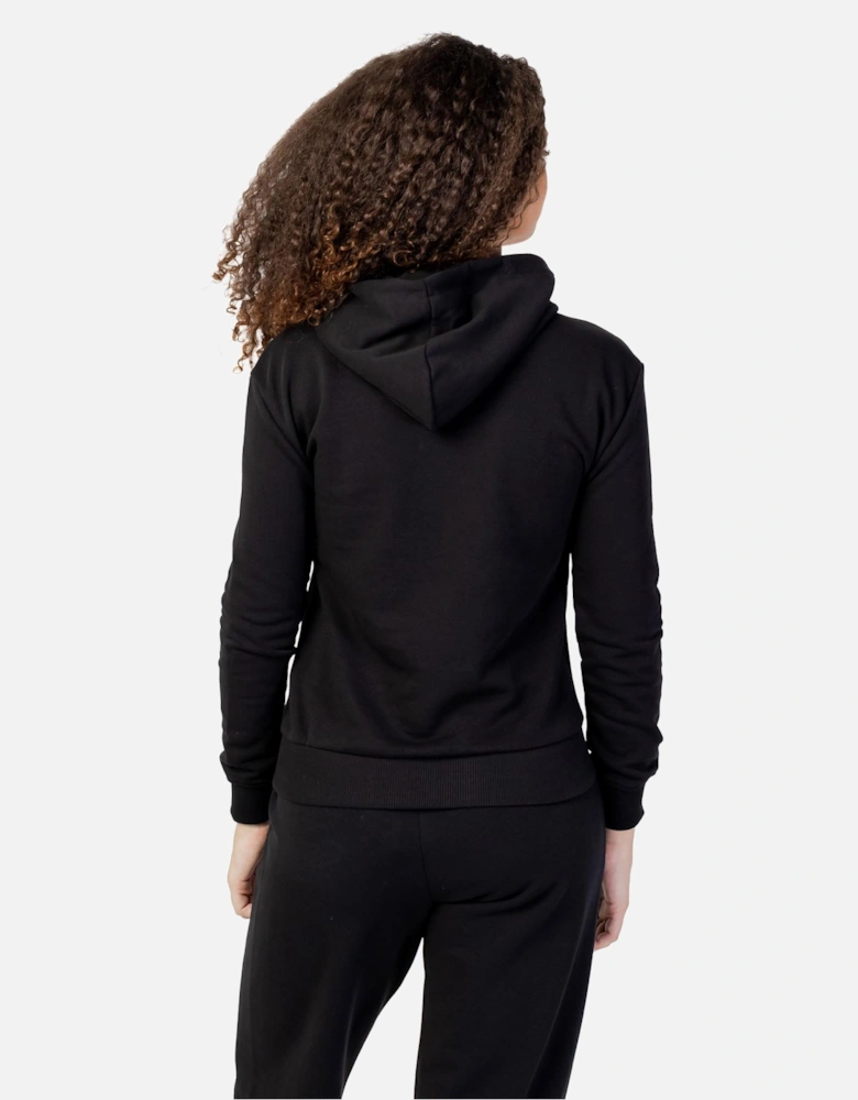 Black Hoodie FJF0045 Women - Blue Sweatshirts