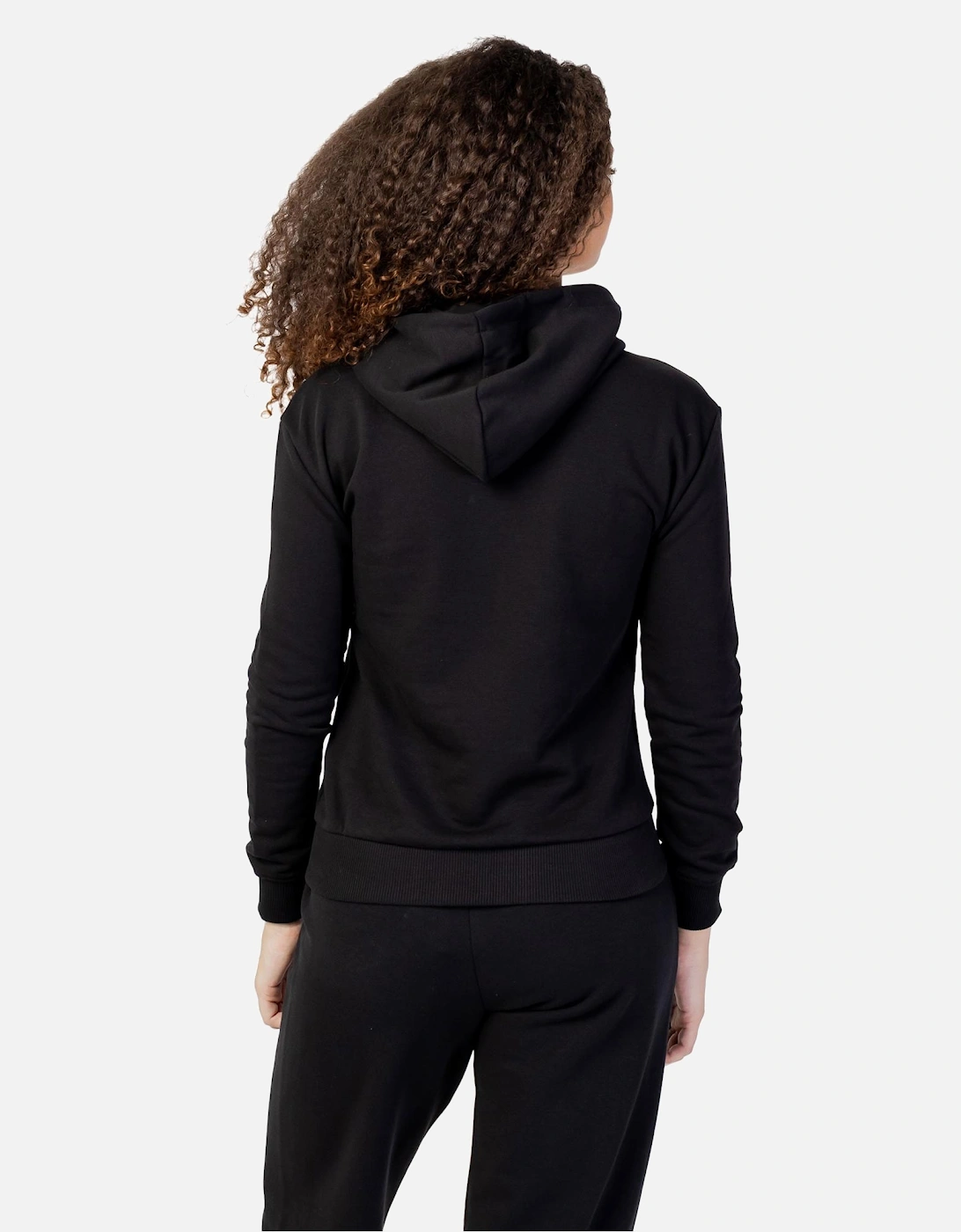 Black Hoodie FJF0045 Women - Blue Sweatshirts