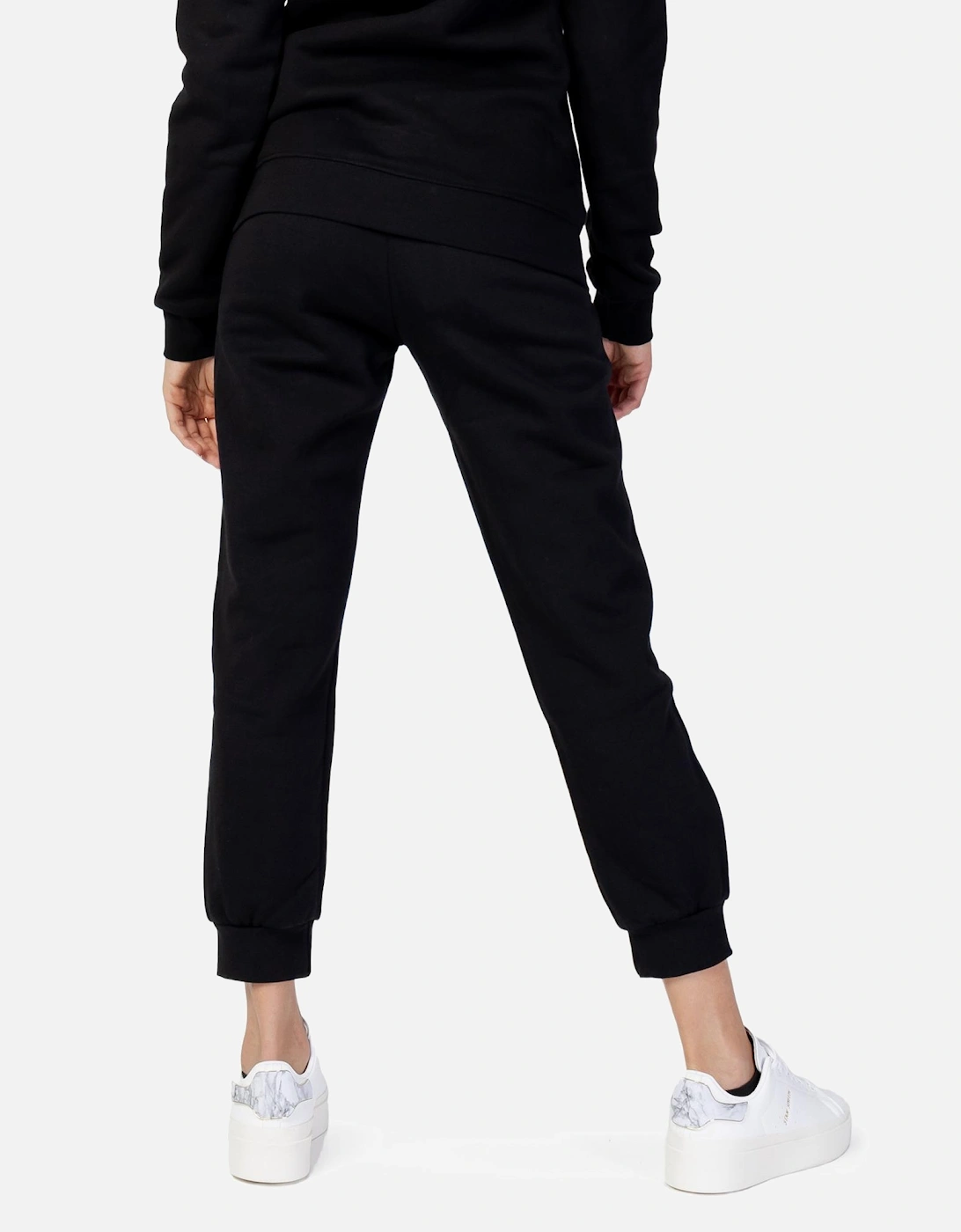 Cotton Plain Trousers Women - Black