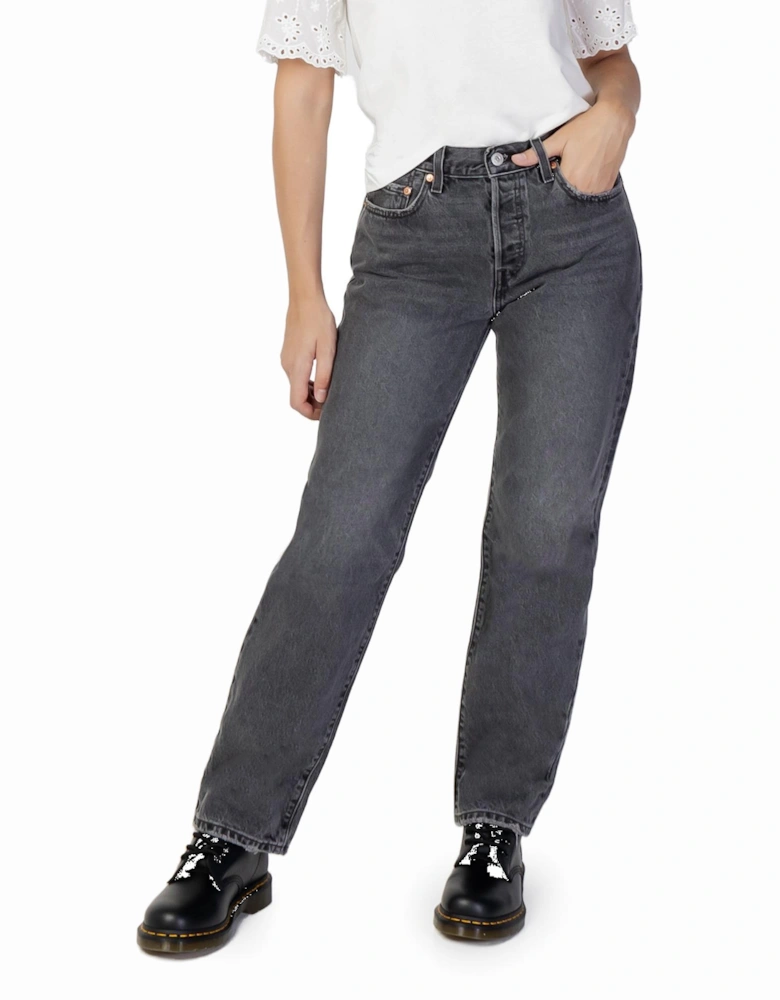501 93 Straight Jeans Relaxed Fit Women - Black