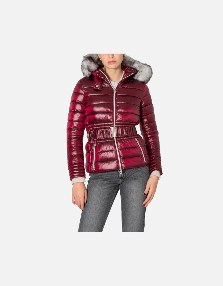Padded Jacket Burgundy Model Women - Bordeaux Jackets