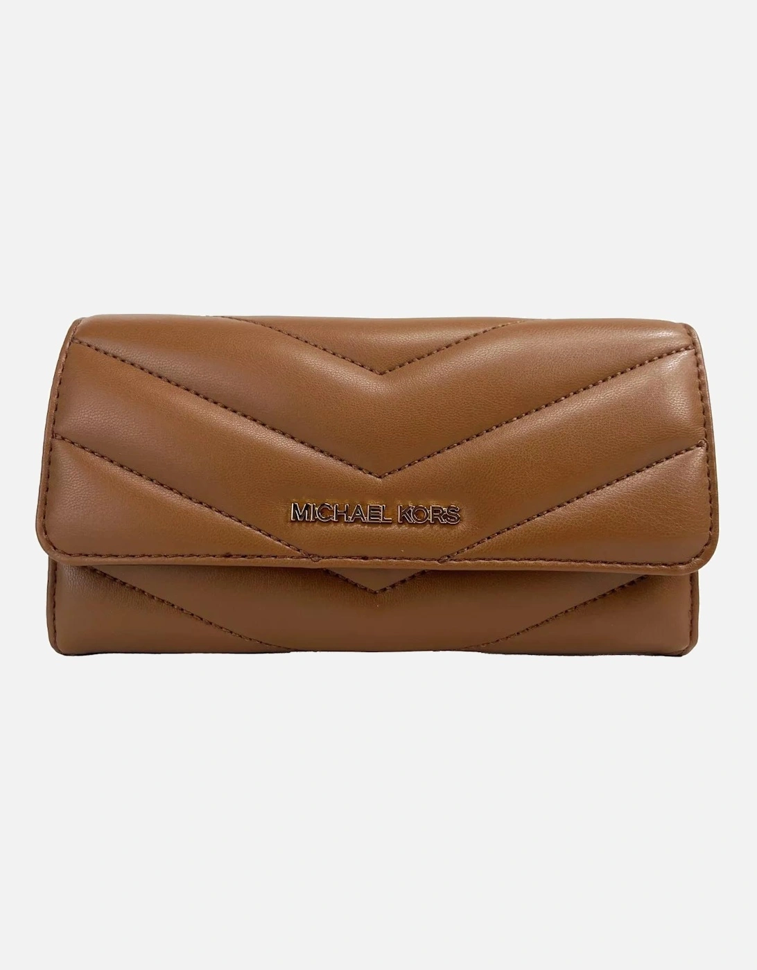 Large Quilted Leather Trifold Wallet with Card Slots & ID Holder Women, 4 of 3