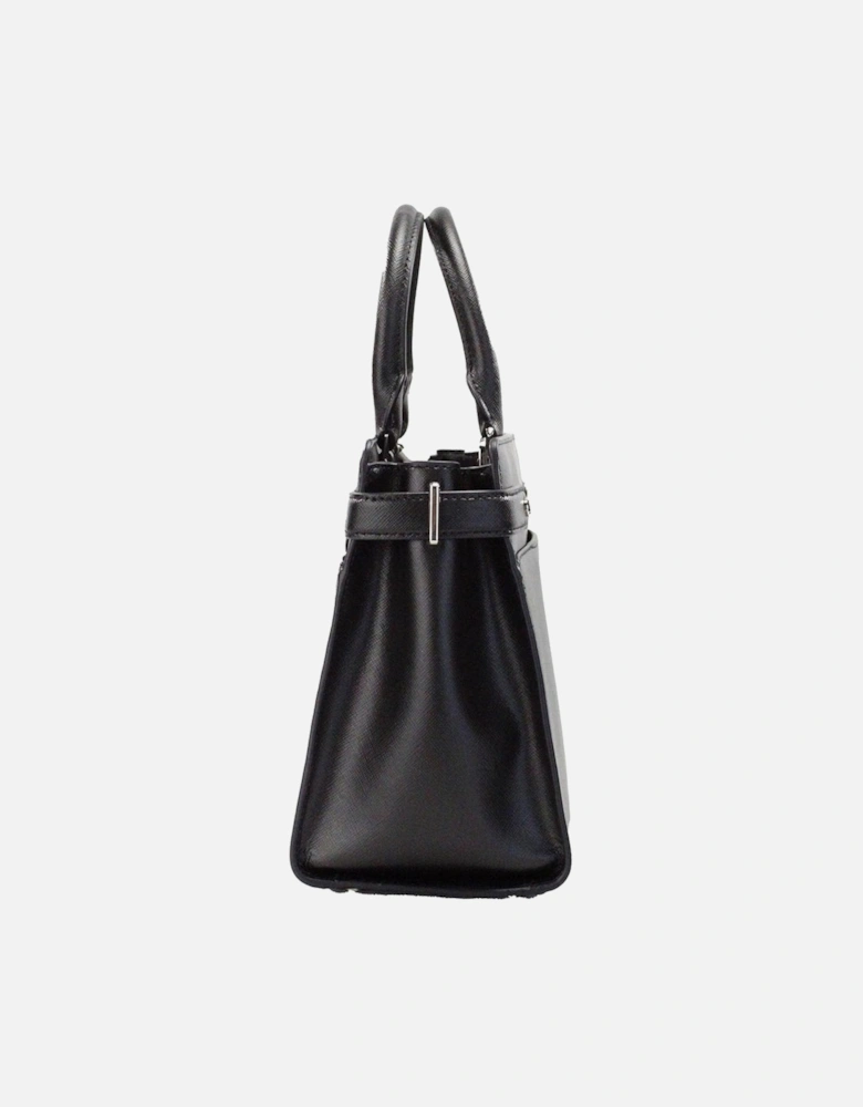 Refined Leather Crossbody Satchel with Inner Pockets Women - The Color