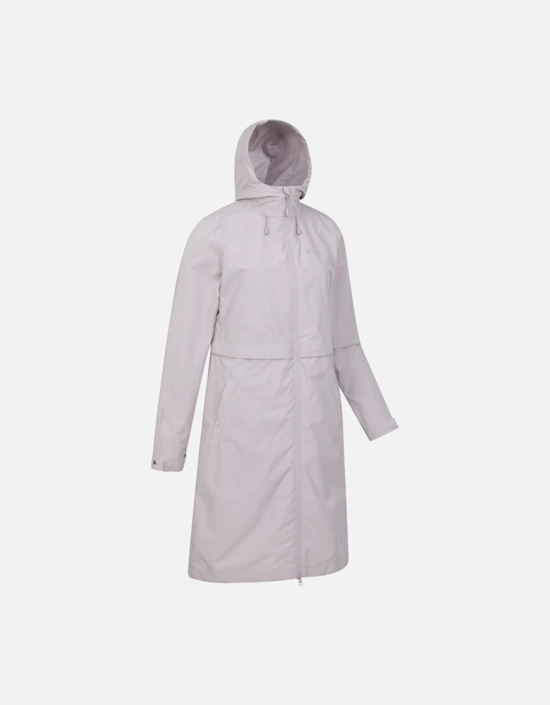 Womens/Ladies Hilltop Extra Long Waterproof Jacket