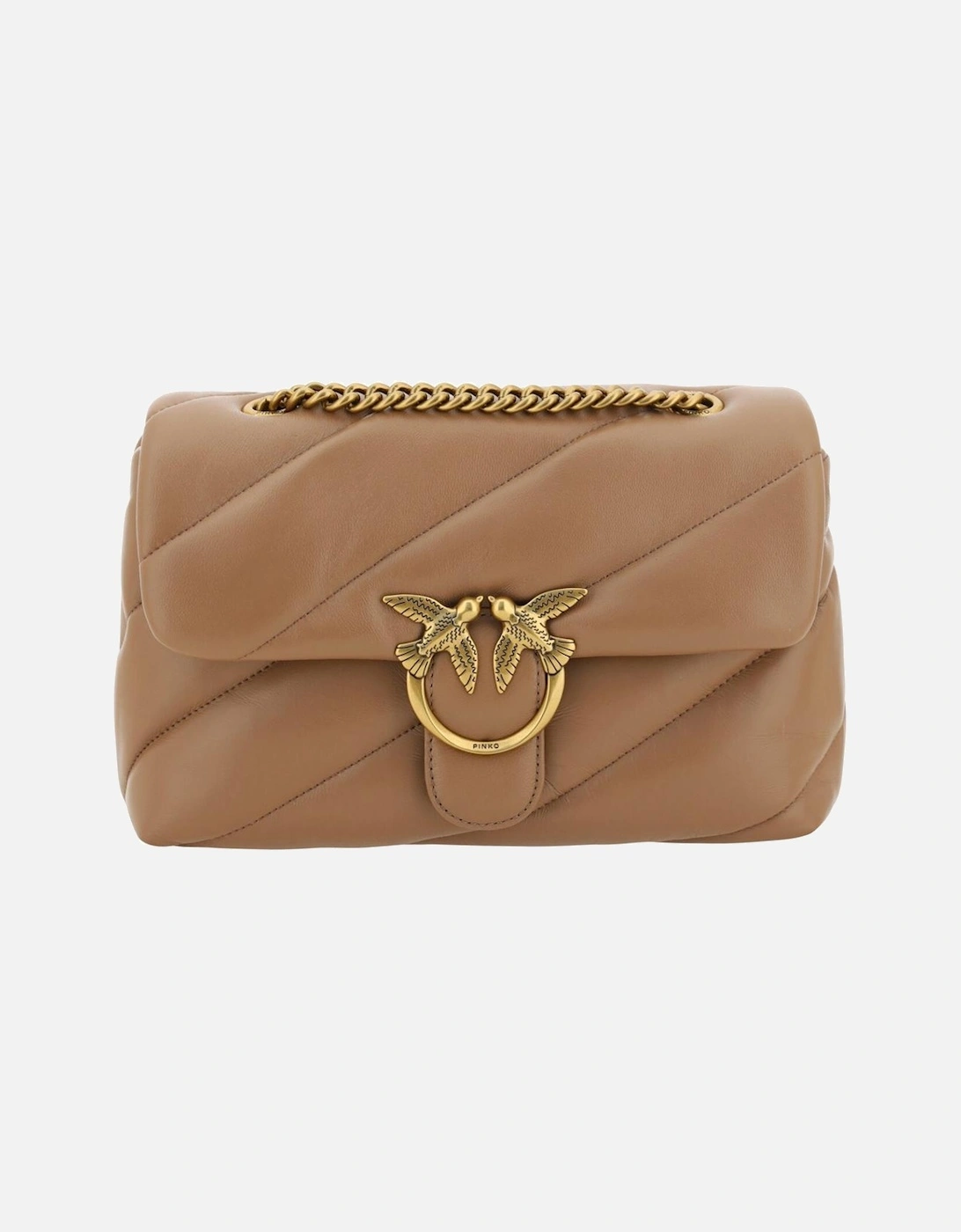 Love Bag Quilted Shoulder Bag Women - Brown, 5 of 4